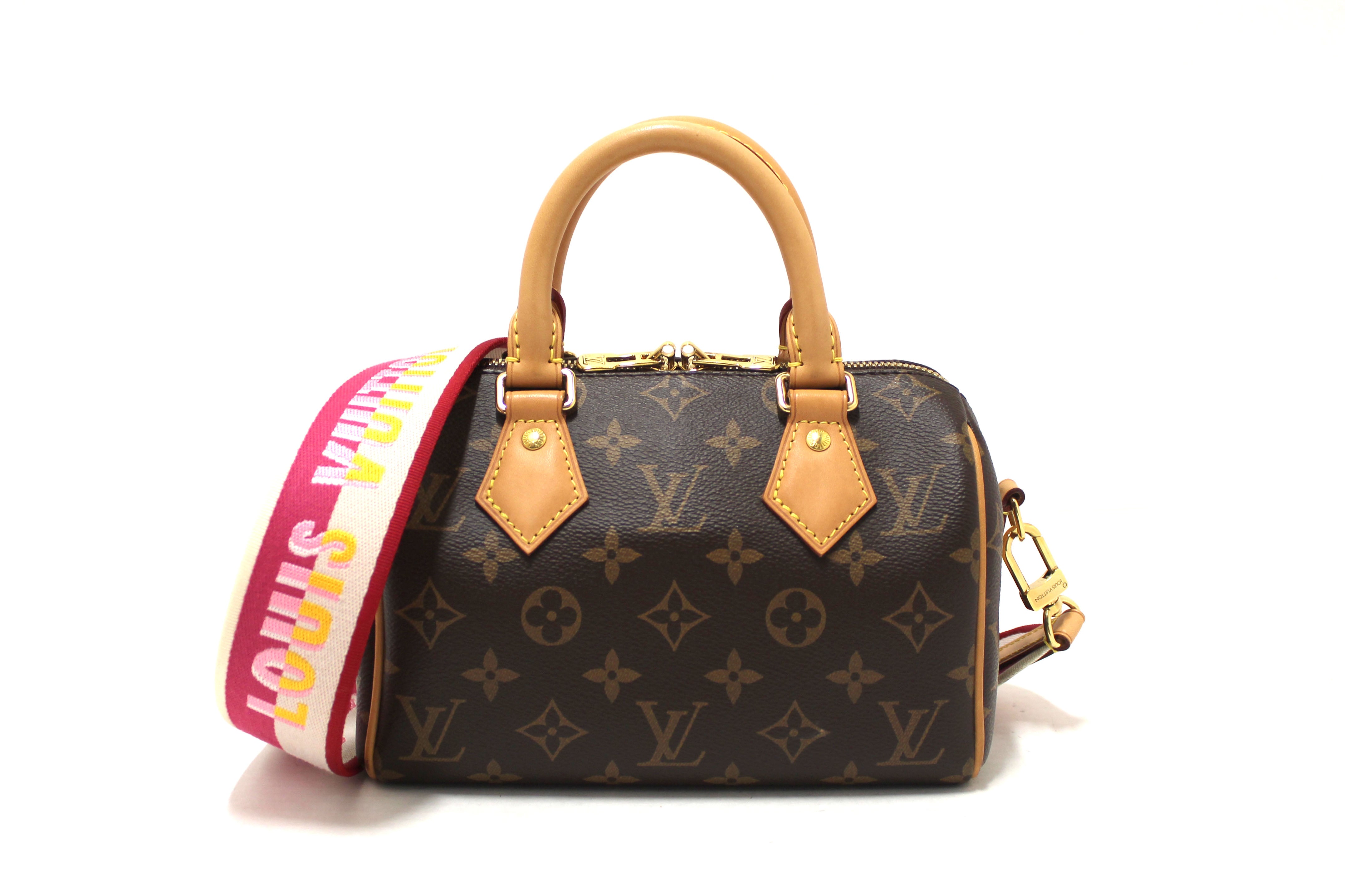 Authentic Louis Vuitton Monogram Speedy 20 Bandoulière Crossbody Bag - Luxury Designer Handbag for Women, Perfect for Everyday Use, Travel & Special Occasions