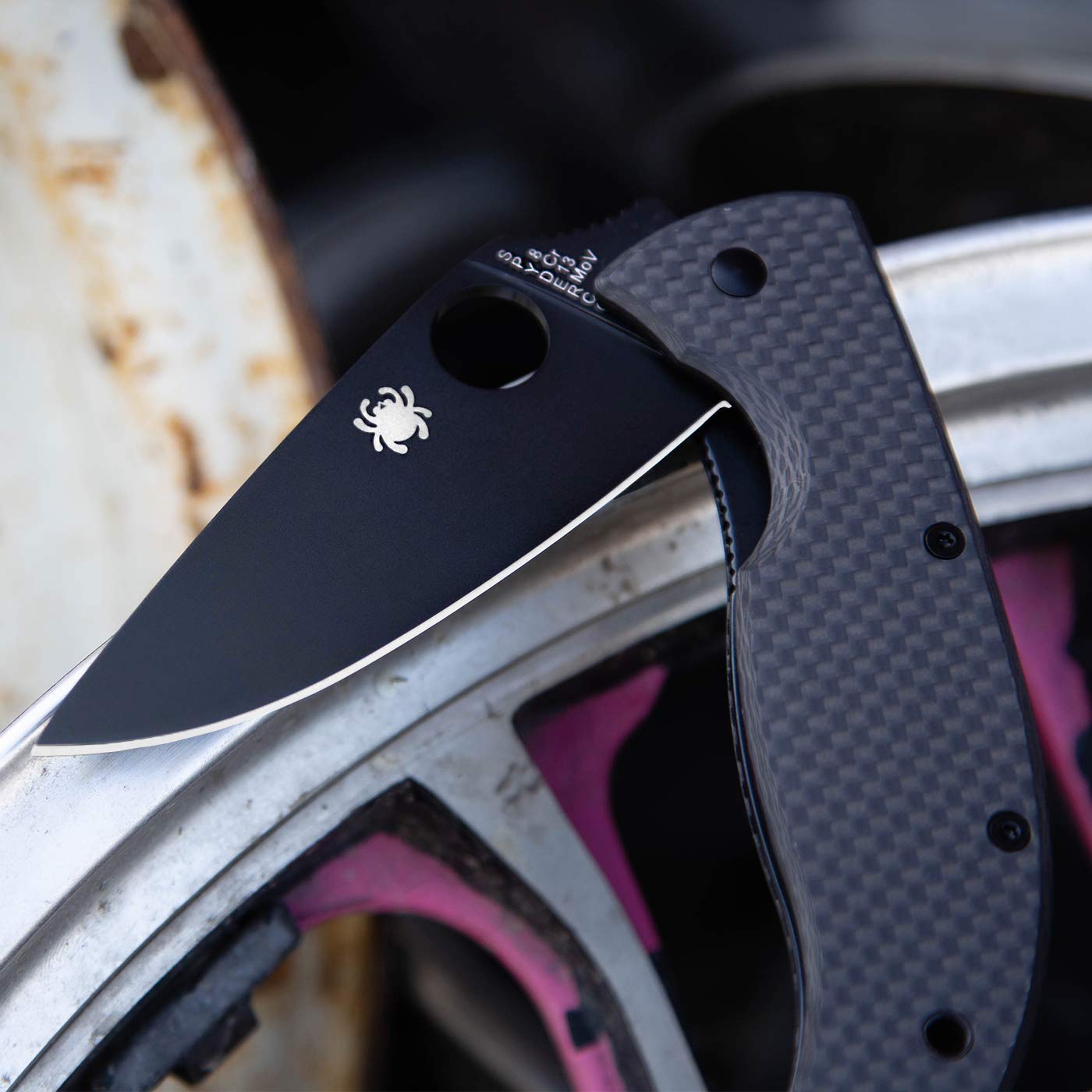 Flytanium Copper Replacement Scales for Spyderco Tenacious Folding Knife - Premium Upgrade for Enhanced Grip & Style | Perfect for EDC, Outdoor Adventures & Collectors