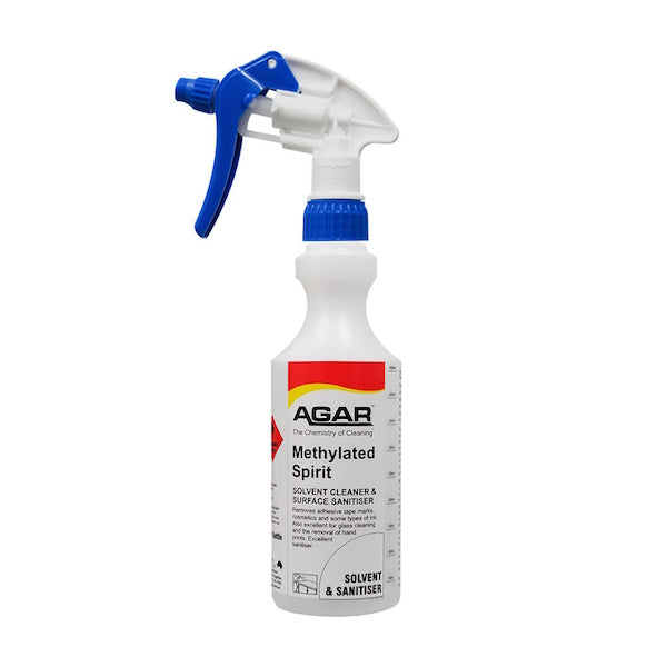Premium Agar Methylated Spirit - 500ml High Purity Denatured Alcohol for Lab Use, Cleaning & Disinfection | Ideal for Science Experiments, Surface Sanitizing & First Aid