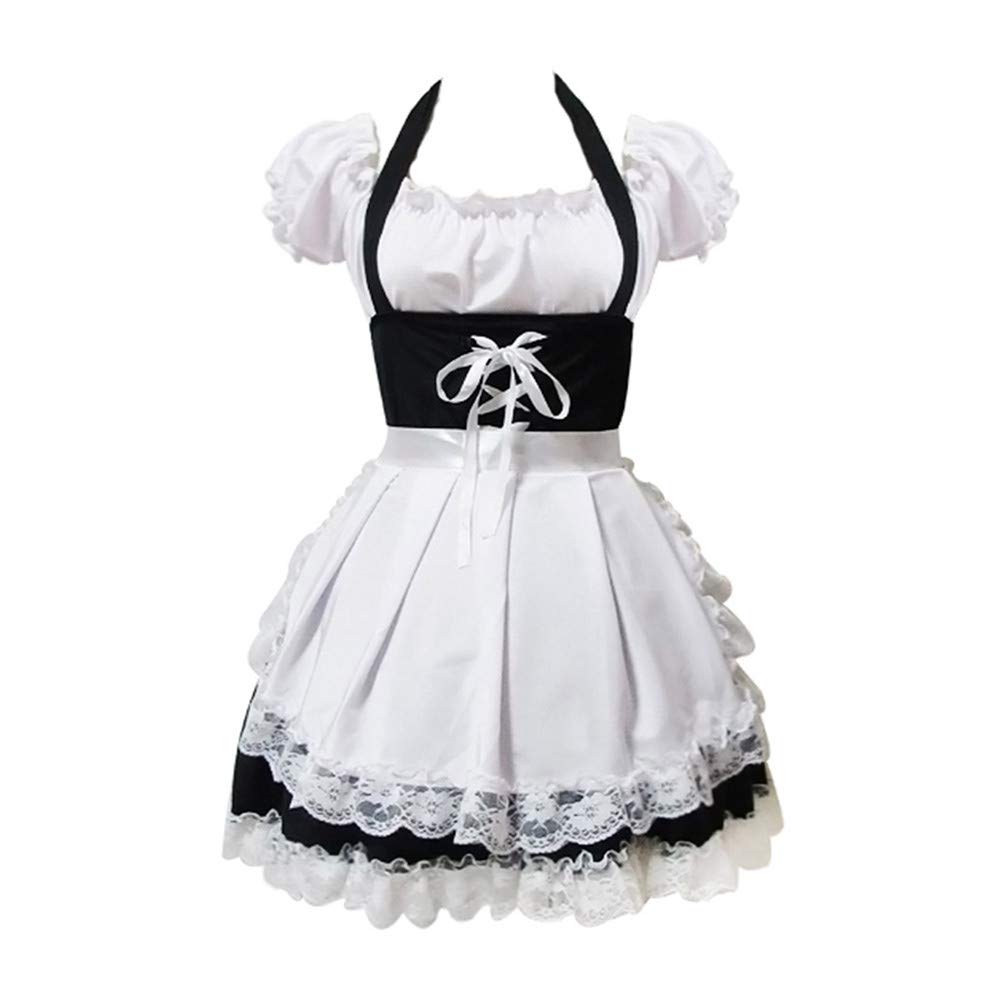 Sexy French Maid Costume for Women - Anime Cosplay, Halloween Party & Role Play Outfit - Perfect for Cosplay Events, Halloween Parties & Themed Nights