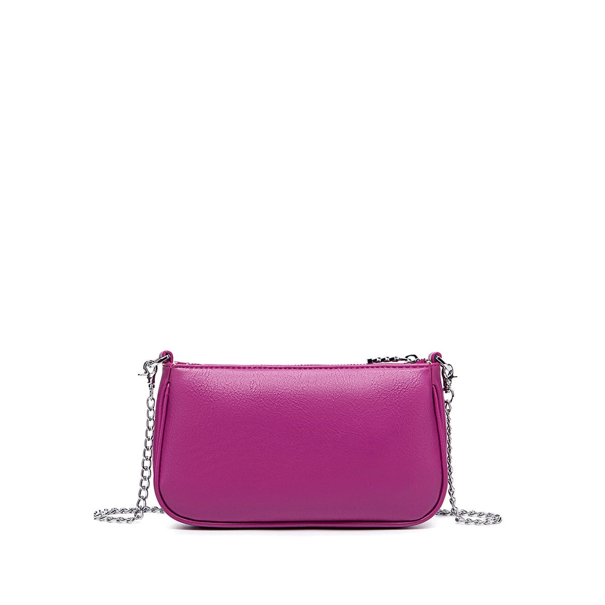 Vegan Leather Crossbody Bag with Chain Strap - Stylish & Durable for Women | Multiple Colors | Perfect for Casual Outings, Work & Travel