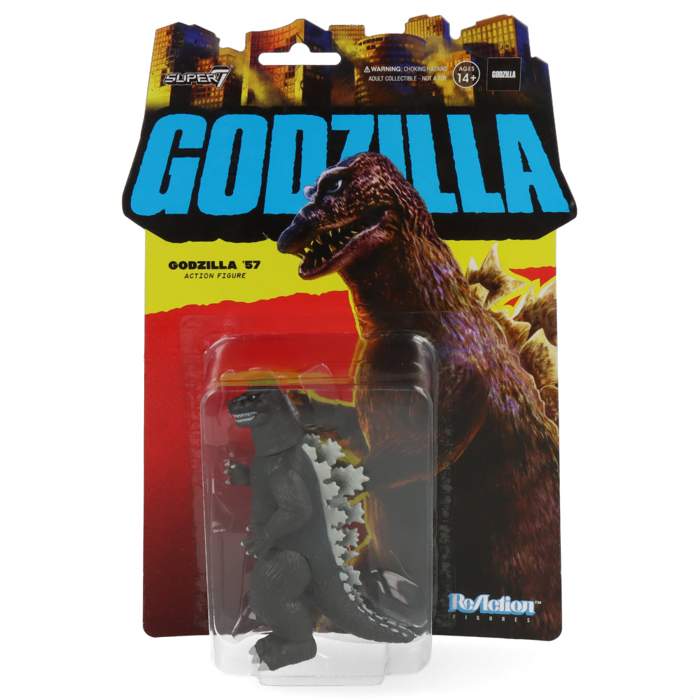 Godzilla 1957 Toho ReAction Figure - Classic Japanese Kaiju Collectible for Display & Movie Enthusiasts