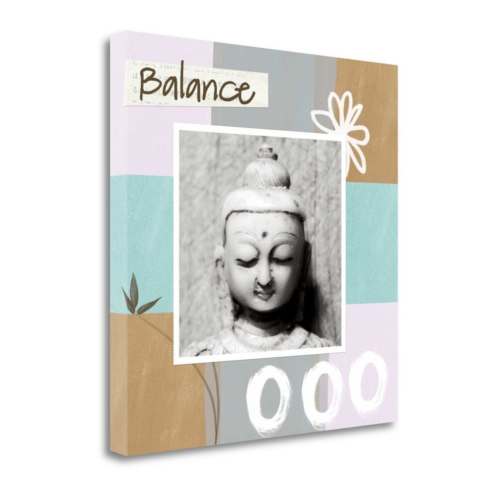 Balance By Linda Woods - Fine Art Giclee Print on Gallery Wrap Canvas, Ready to Hang Wall Decor - Perfect for Living Room, Bedroom & Office Decor