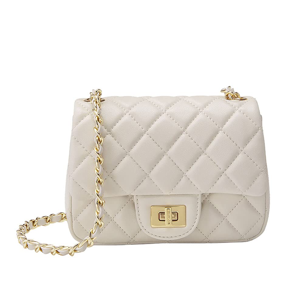 Luxury Designer Handbags for Women - Genuine Leather Quilted Clutch Purse & Crossbody Bag | Perfect for Parties, Weddings & Evening Events