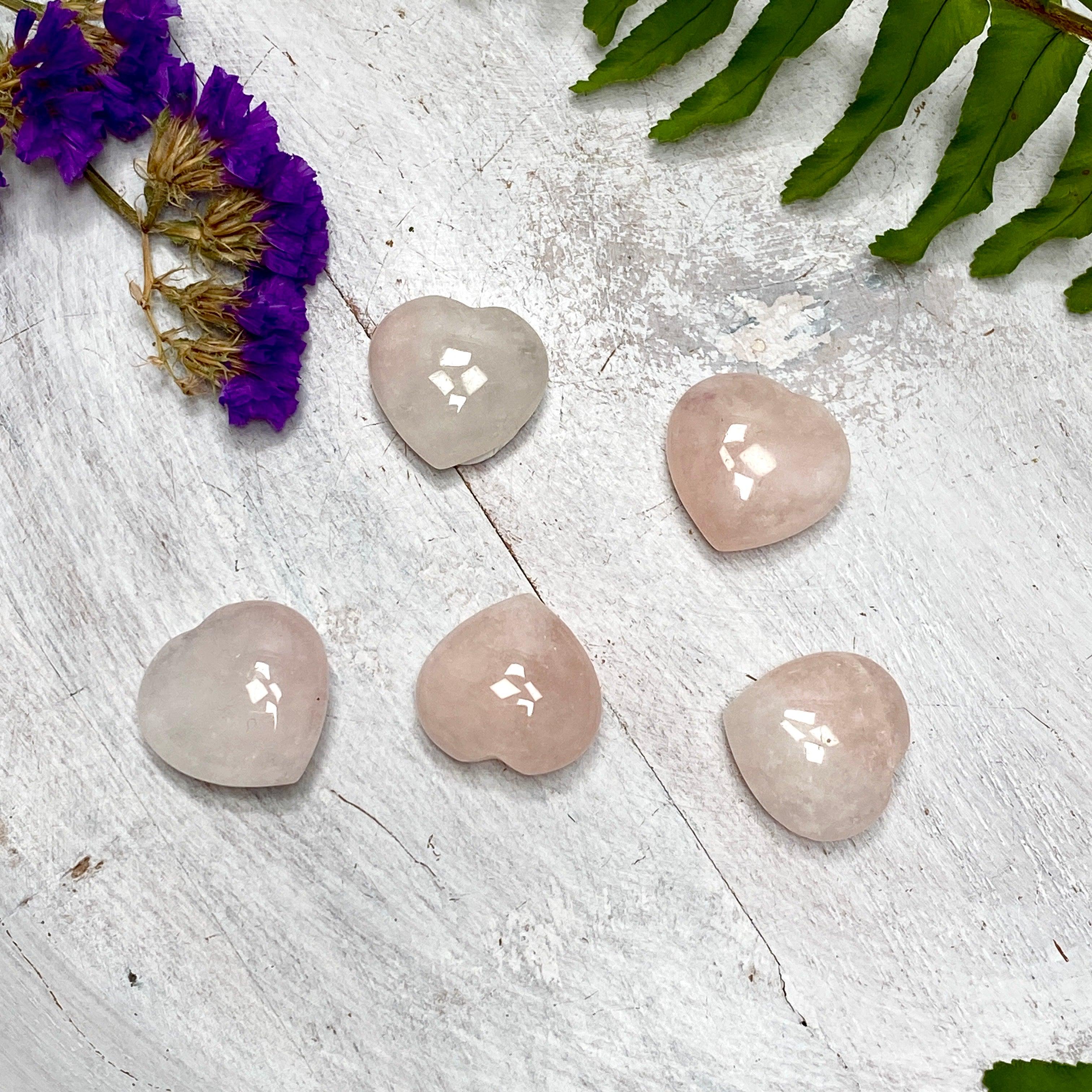 5mm Morganite Heart Pendant - 7g Genuine Morganite Jewelry for Women, Perfect for Valentine's Day Gifts & Romantic Occasions