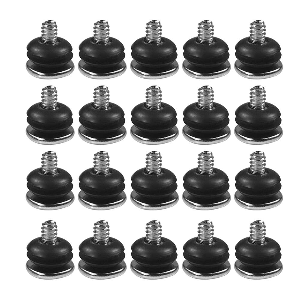 GUMEI 20 Pack 3.5 Inch HDD Shock Absorbers - Vibration Dampening Mounts for Computer Cases, Hard Drive Noise Reduction - Perfect for Gaming PCs, Servers & Home Office Workstations
