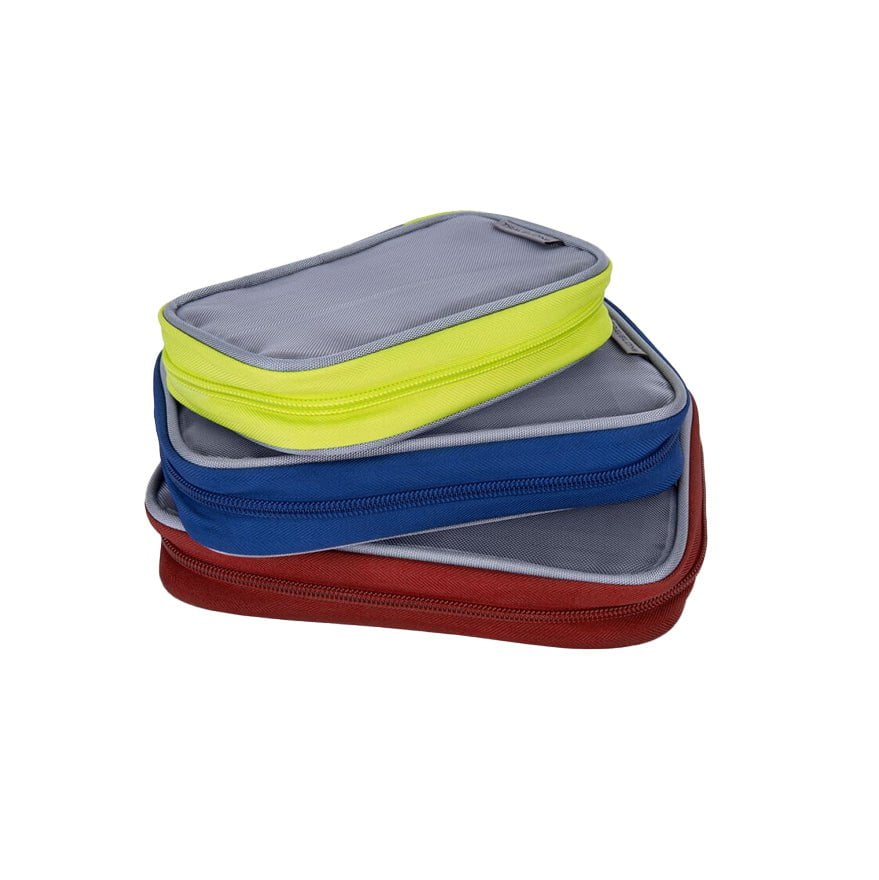 Travelon Set of 3 Lightweight Packing Cubes for Suitcases - Organize Clothes, Toiletries & Travel Essentials - Perfect for Vacations, Business Trips & Weekend Getaways