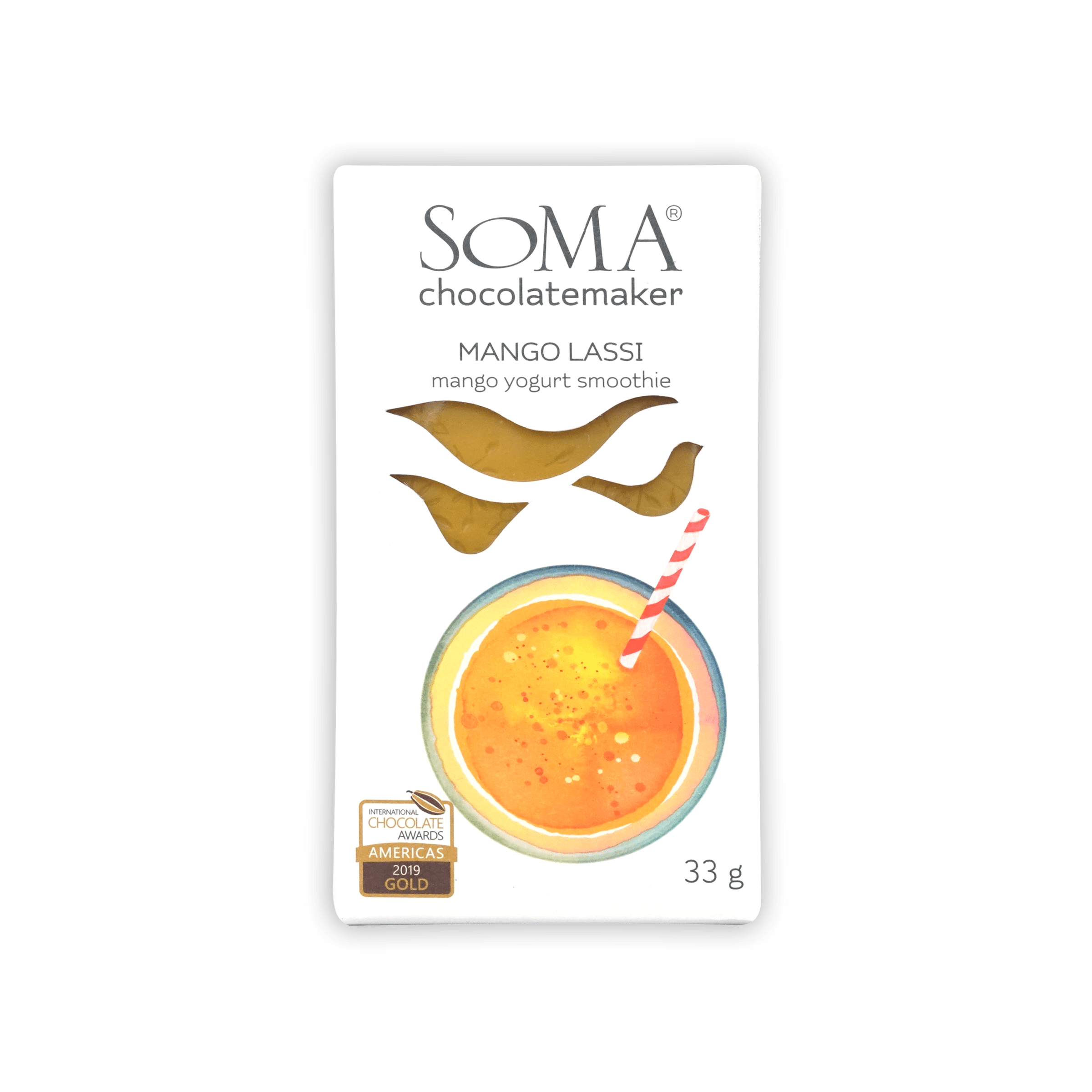 Soma Mini Mango Lassi Protein Bar - Healthy Vegan Snack with Natural Mango Flavor - Perfect for Post-Workout Recovery, Travel & On-the-Go Energy Boost