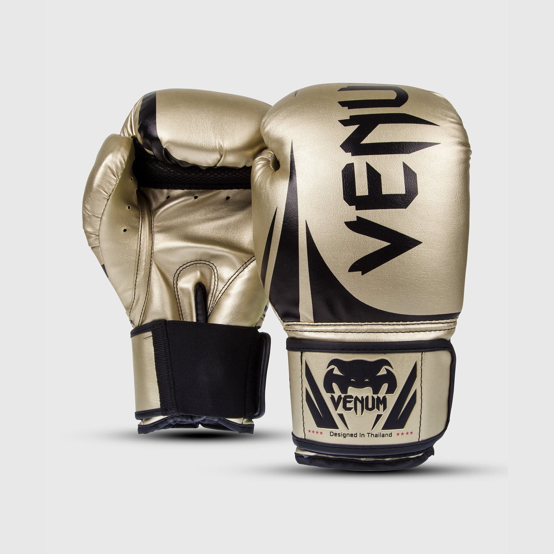 Venum Challenger 2.0 Boxing Gloves - Premium Gold Training Gloves for Boxing, MMA & Kickboxing - Ideal for Sparring, Bag Work & Fitness Training