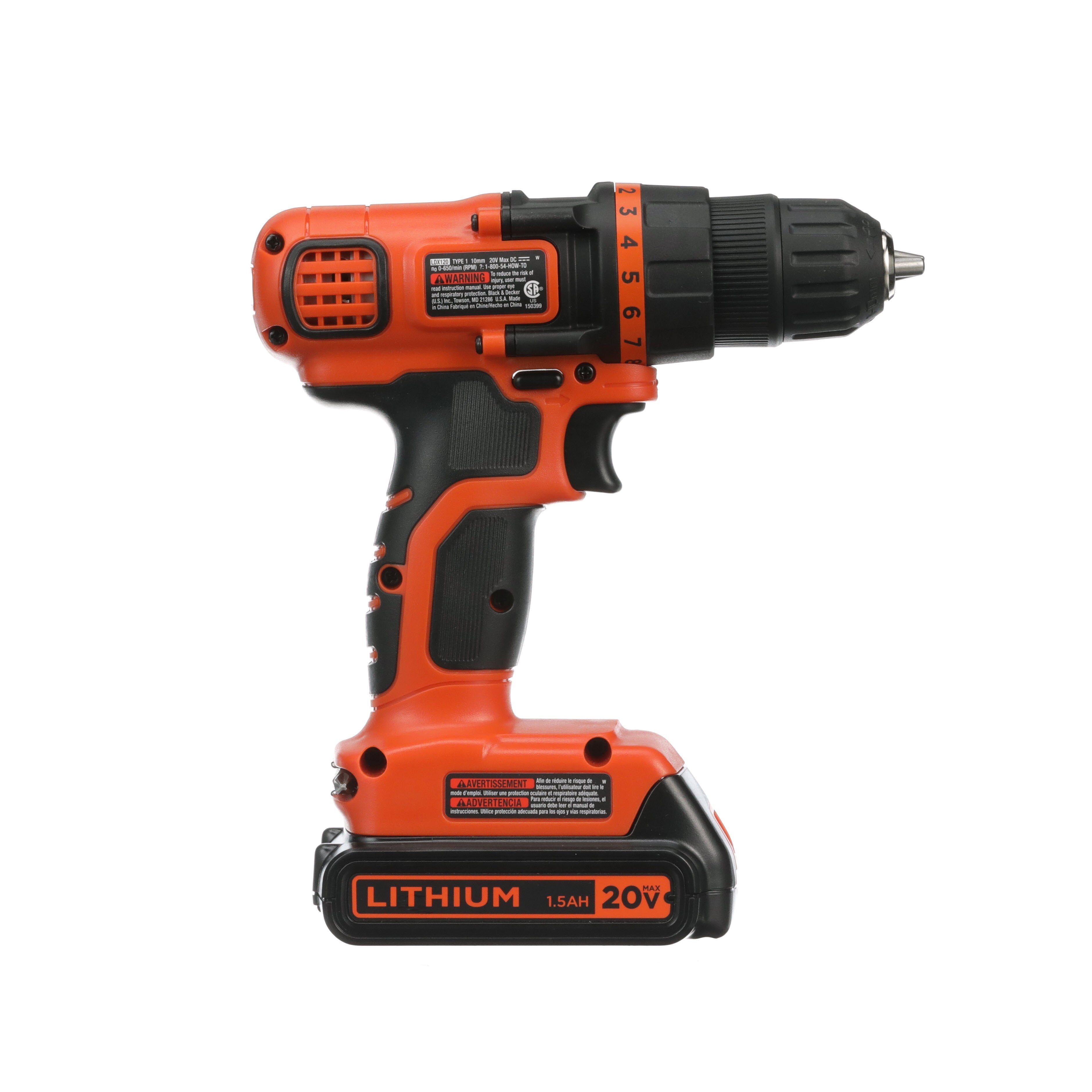 20V MAX Cordless Lithium-Ion Drill Driver Kit - Powerful & Lightweight for DIY Projects, Home Repairs, and Woodworking