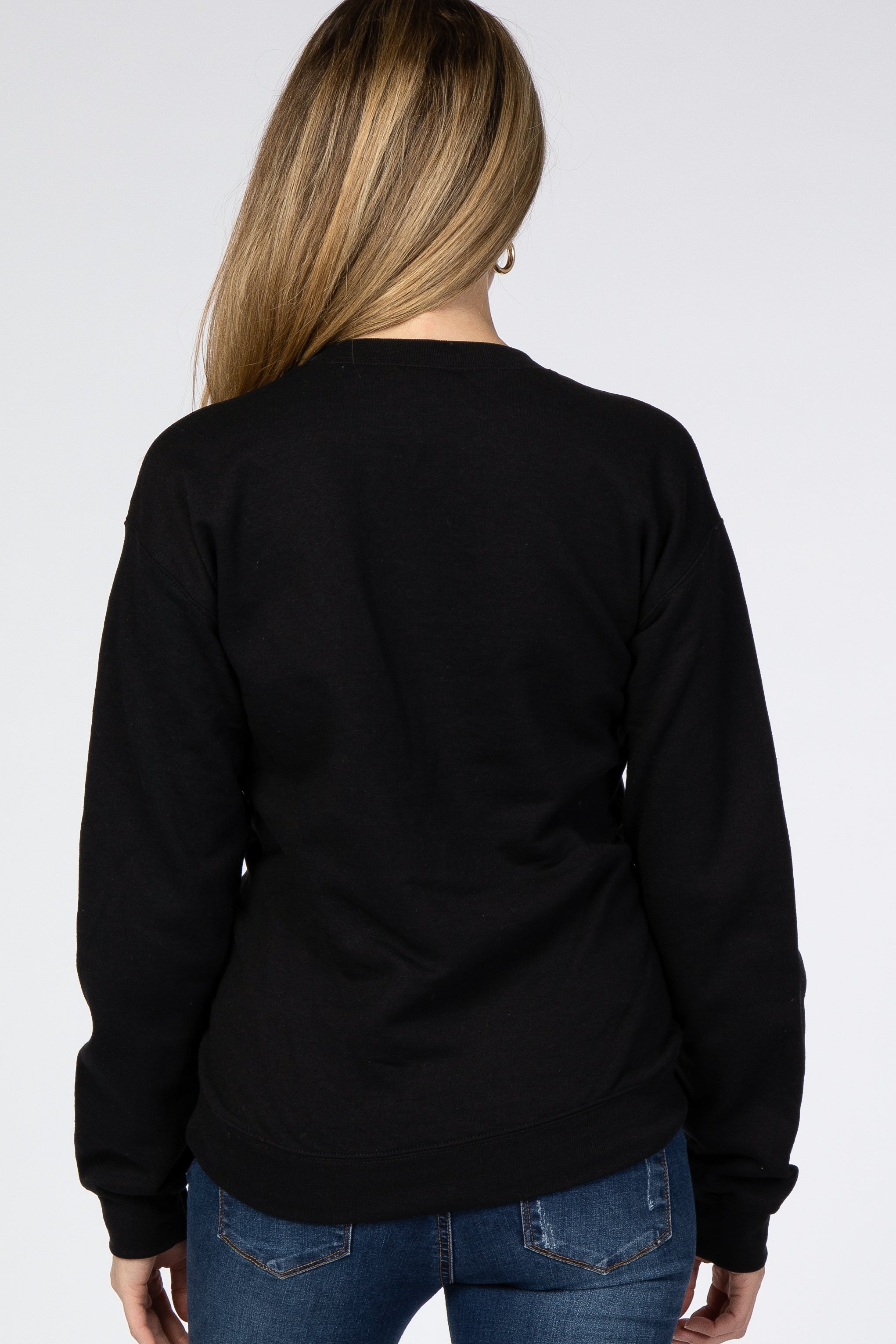 Black Boy Mama Fleece Maternity Sweatshirt - Soft Comfortable Pregnancy Hoodie for Expecting Mothers - Perfect for Casual Wear, Baby Showers & Maternity Photos