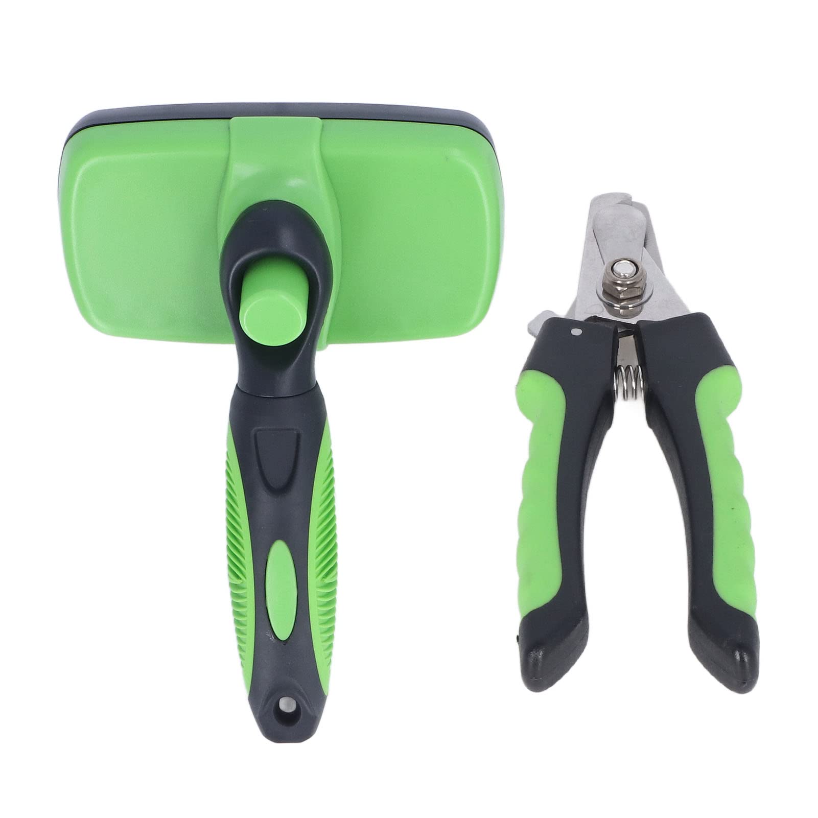 Premium Zerodis Pet Grooming Kit - Stainless Steel Dog & Cat Grooming Comb, Nail Clippers, Slicker Brush - Professional Pet Grooming Supplies for Home Use - Perfect for Dogs, Cats, Puppies & Kittens