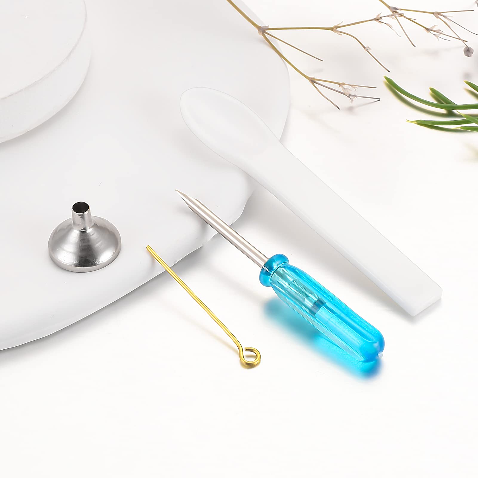 Mini Funnel Set for Cremation Jewelry - Small Filling Kit for Urn Necklace & Keepsake Ashes | Perfect for Memorial Jewelry, Pet Ashes, and DIY Keepsake Creation