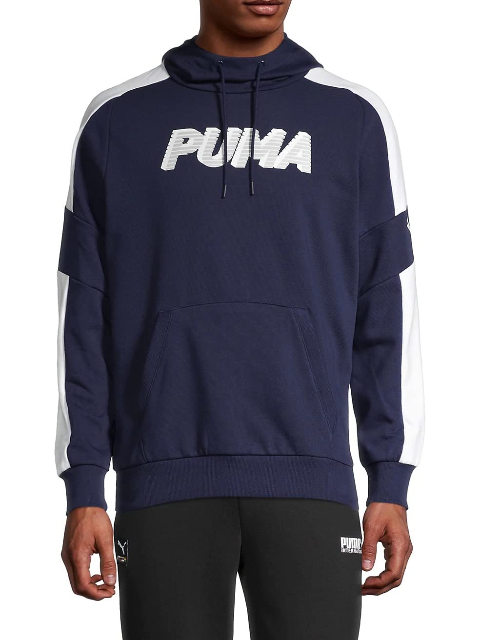 PUMA Men's Peacoat Modern Sports Hoodie - Lightweight Athletic Pullover for Running & Gym - Casual Streetwear for Men's Fashion & Outdoor Activities