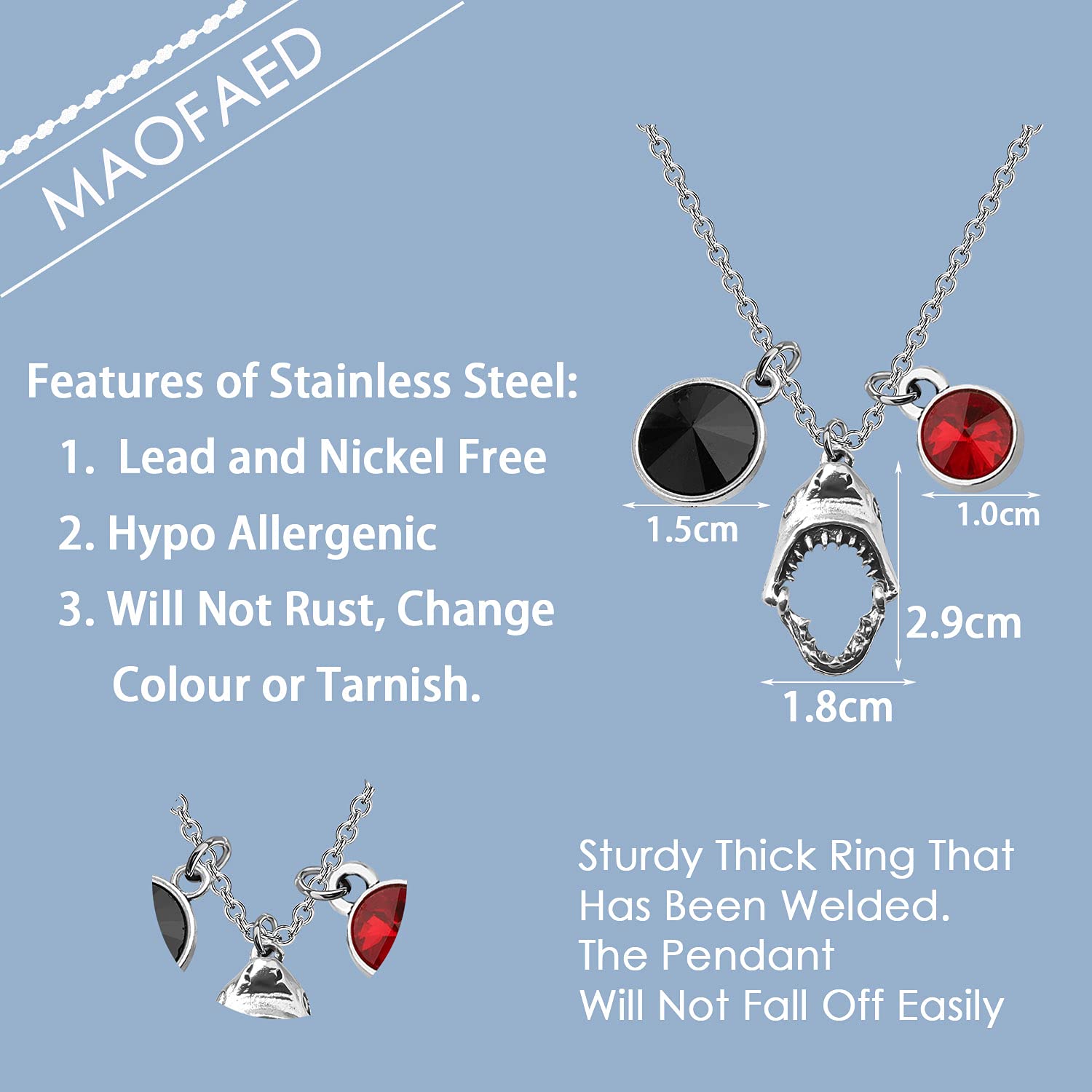 MAOFAED Anime Lover Gift - Cute Anime Pendant Necklace for Manga Fans | Perfect Cosplay Accessory & Kawaii Jewelry Gift for Otaku