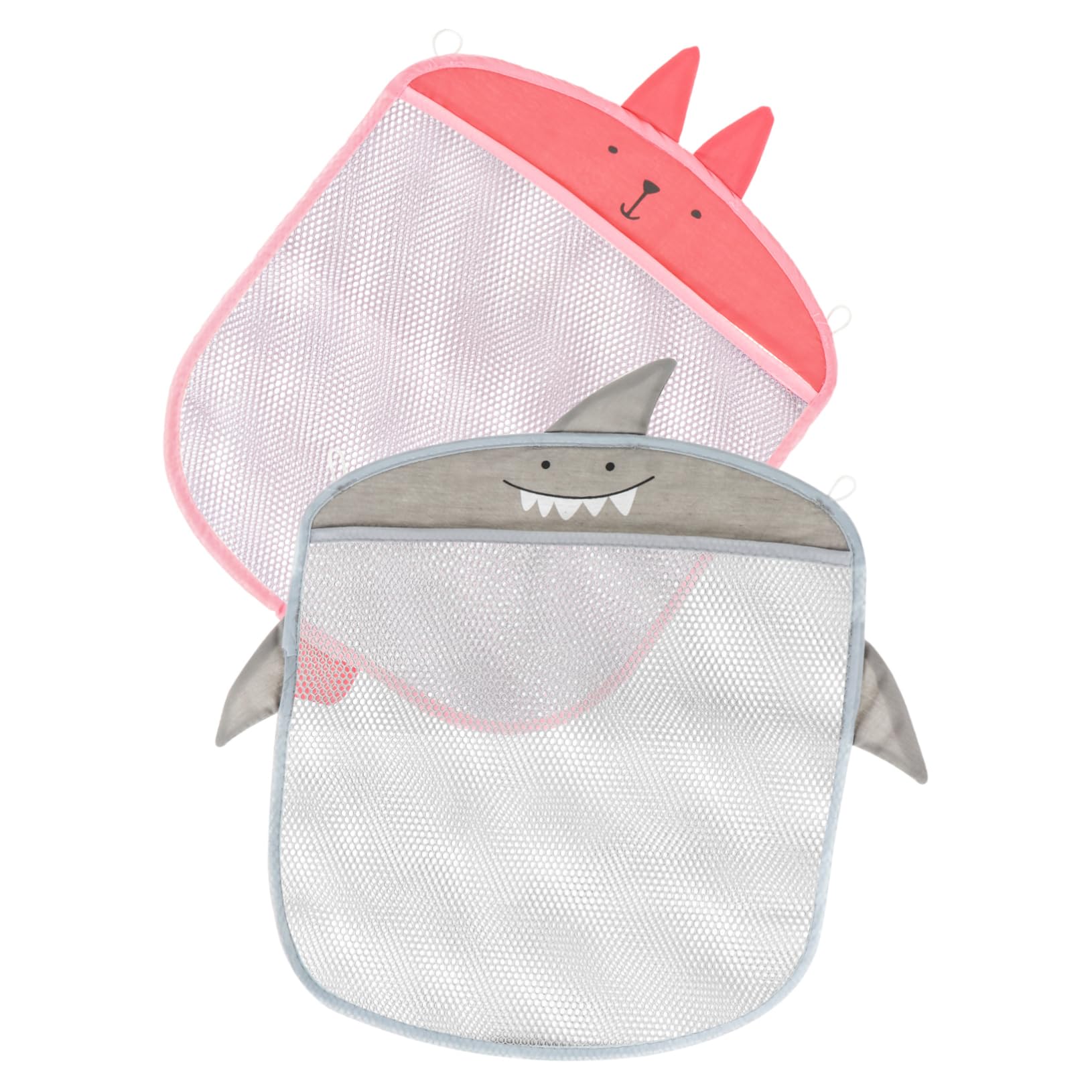 FOYTOKI 4-Pack Waterproof PVC Bath Toy Storage Bags - Bathtub Organizer for Kids Toys, Shower Accessories Holder - Perfect for Bathroom Organization & Baby Bath Time