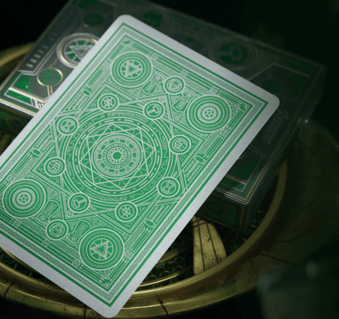 Marvel Avengers Playing Cards - Green Edition | Premium Superhero Card Game for Collectors & Game Nights | Perfect for Parties, Gifts & Family Fun