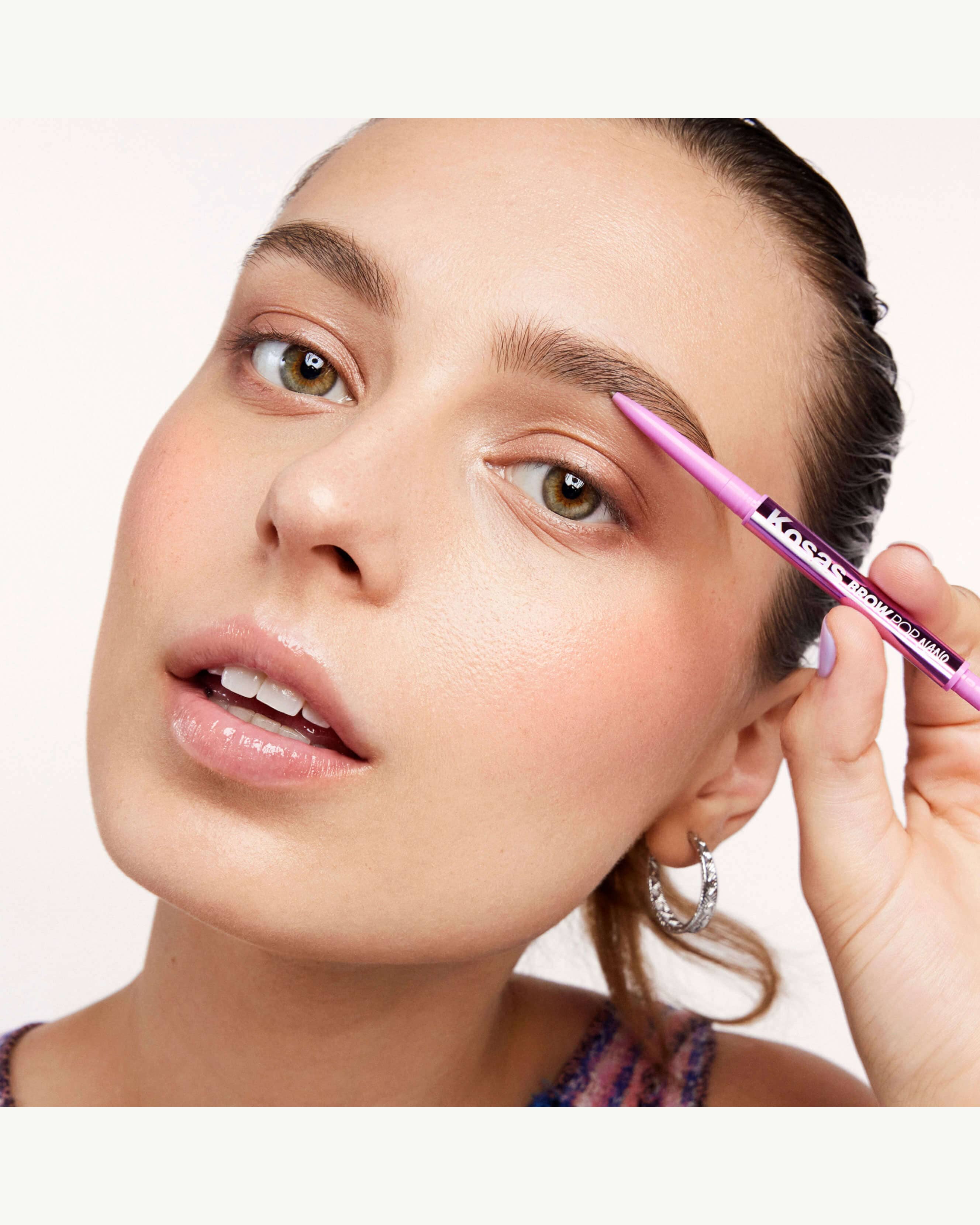 Brow Pop Nano Ultra Fine Detailing Pencil - Precise Eyebrow Pencil for Natural Hair-Like Strokes | Perfect for Everyday Makeup & Professional Brow Styling
