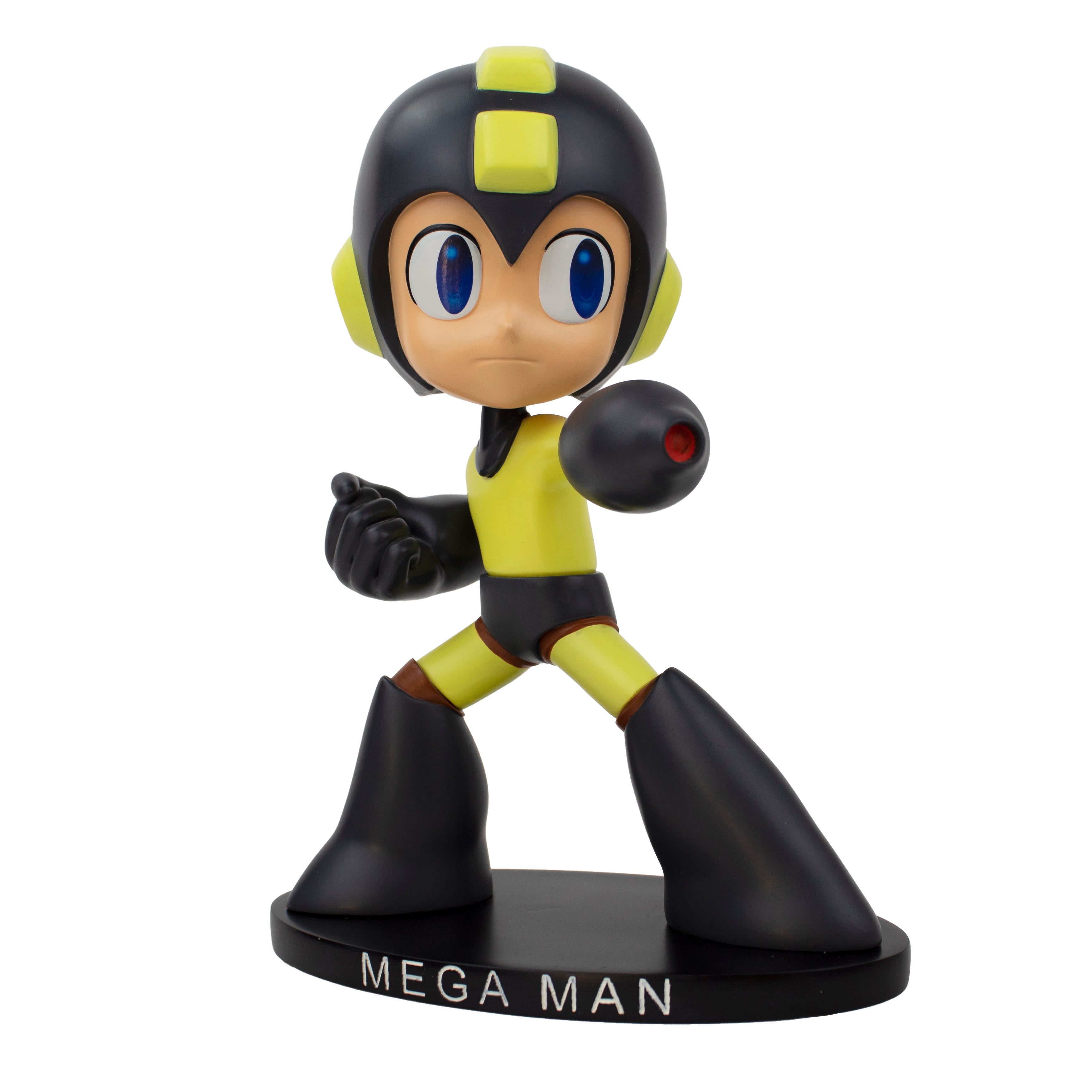 Mega Man Thunder Wool Bobblehead - Official Capcom Collectible Figure - Perfect for Gaming Room Decor, Office Desk Display, and Anime Fan Gifts