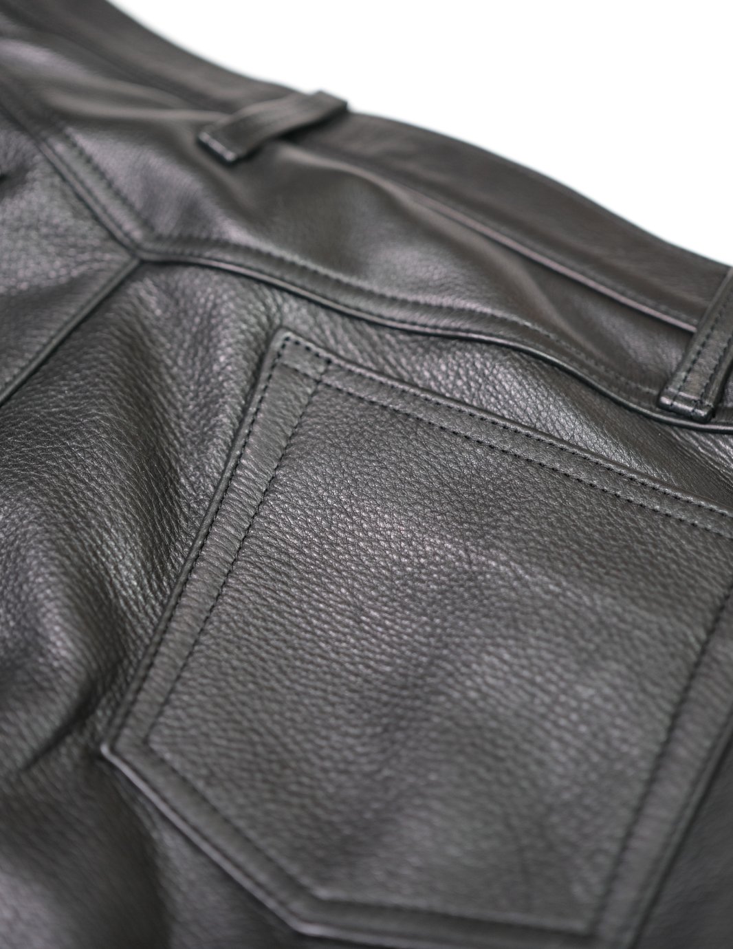 Premium Black Steerhide Leather Pants for Men & Women - High-Quality Genuine Leather Motorcycle Pants for Riding, Fashion & Everyday Wear