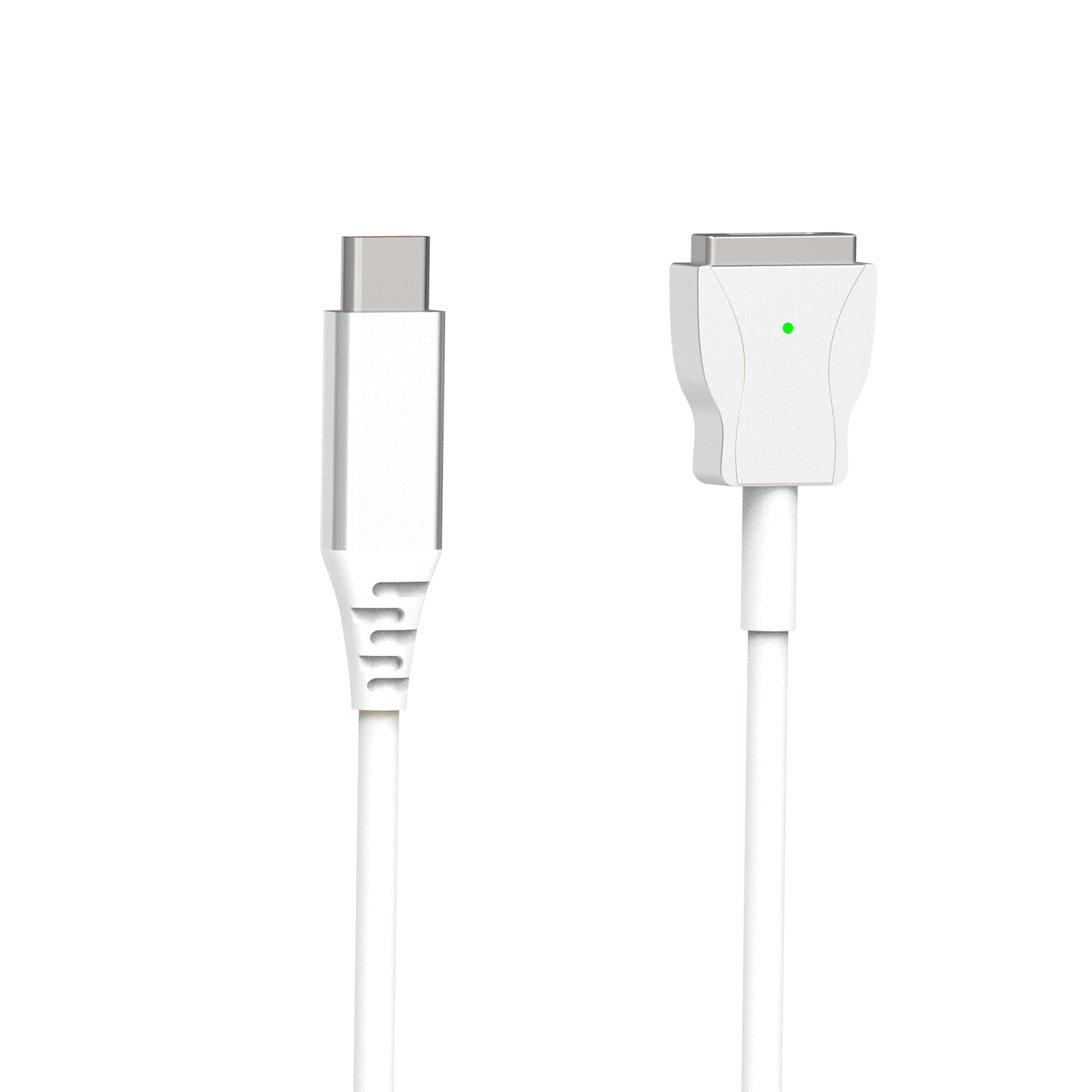 USB C to Magnetic 2 Charging Cable 1.8m White - Compatible with MacBook Air 2012-2017 & MacBook Pro 2012-2025 - Fast Charging & Data Sync - Perfect for Home, Office & Travel Use