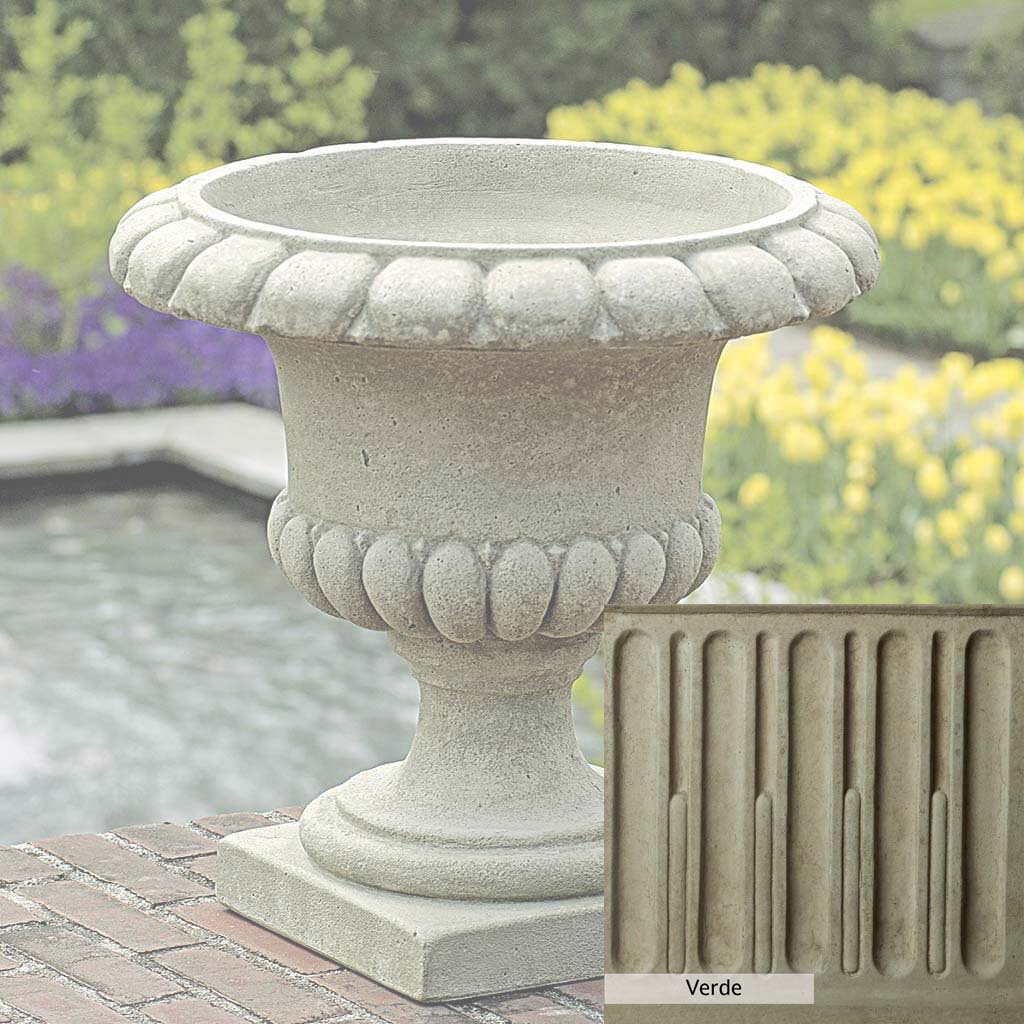 Campania International Longwood Main Fountain Garden Urn - Classic Outdoor Decorative Planter for Patio, Garden & Landscape Design | Perfect for Flowers, Plants & Water Features