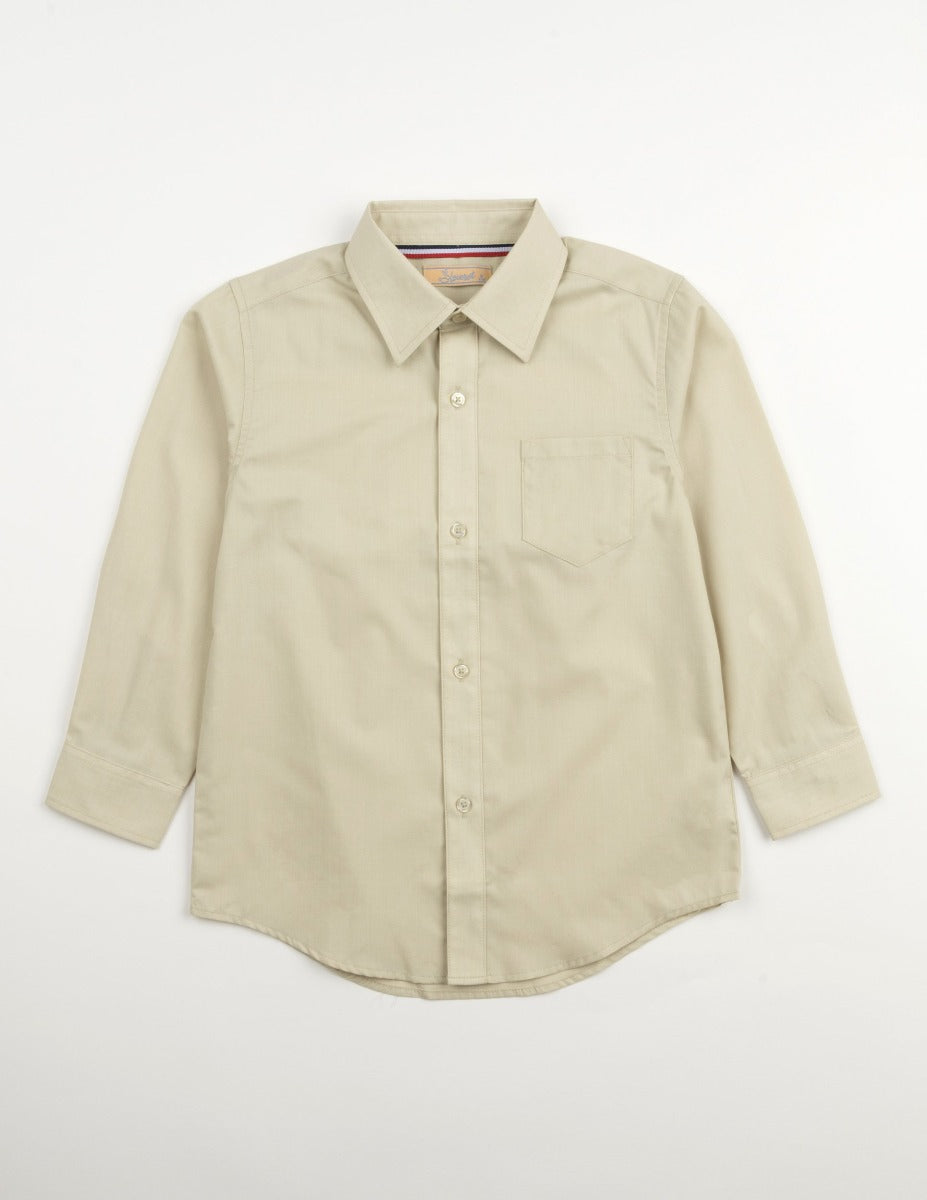Boys' Dress Shirt for Formal Occasions - Classic Button Down Oxford Shirt for School, Weddings & Special Events