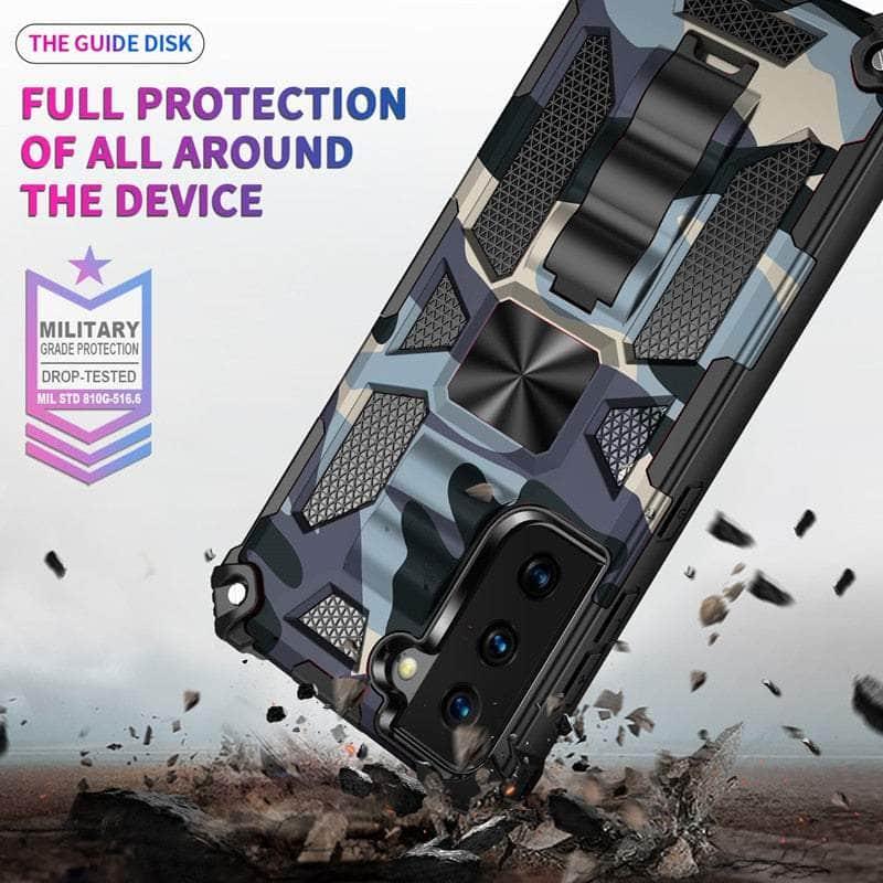Magnetic Kickstand Case for Samsung Galaxy S23 Plus - Secure Grip & Hands-Free Viewing - Perfect for Work, Travel & Entertainment