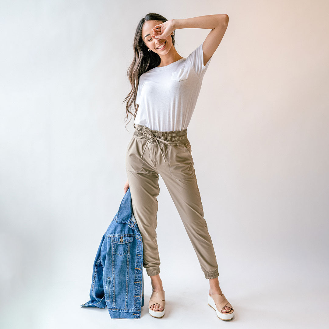 Brindle Destination Joggers - Comfortable Men's Casual Pants for Running, Travel & Lounge Wear