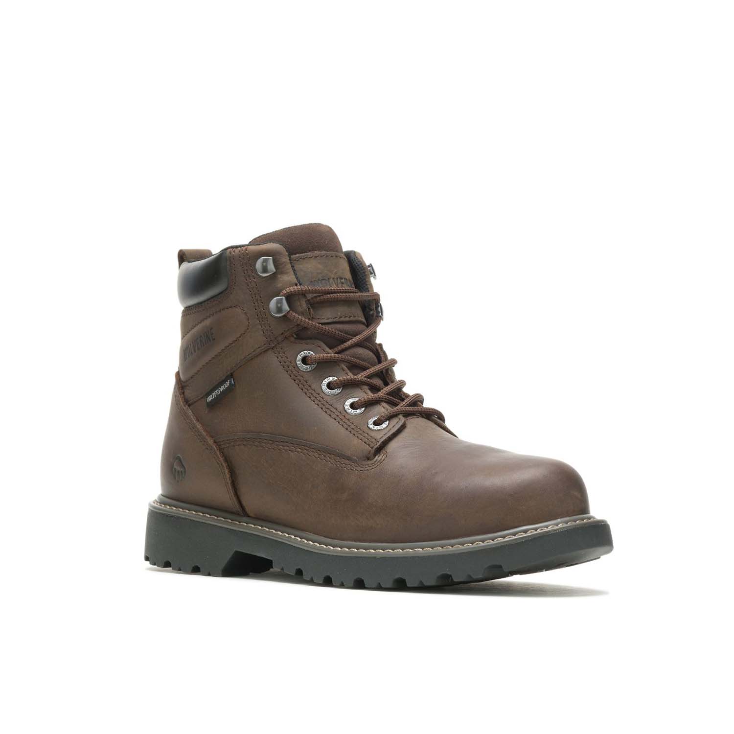 Waterproof Steel Toe Work Boots for Men - Slip Resistant & Comfortable Safety Shoes for Construction, Warehouse & Outdoor Work