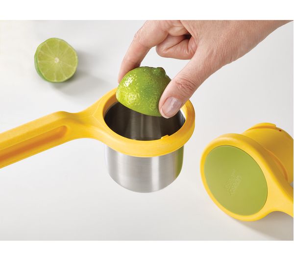 Premium Helix Citrus Press - Manual Juicer for Oranges, Lemons & Limes - Durable Stainless Steel Hand Juicer - Perfect for Cocktails, Baking & Healthy Juicing at Home