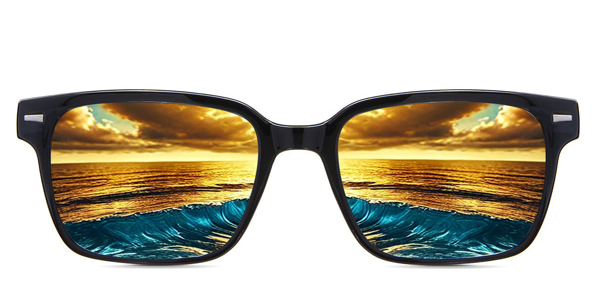Saul Men's Prescription Polarized Sunglasses - UV Protection, Anti-Glare for Driving, Fishing & Outdoor Activities