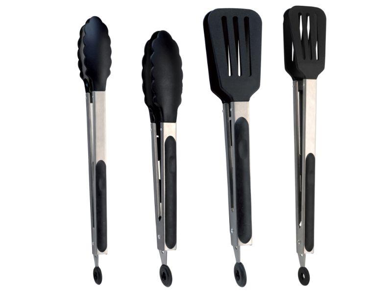 BergHOFF Essentials 4-Piece Stainless Steel Serving Set - Elegant Flatware for Dinner Parties, Restaurants & Home Entertaining
