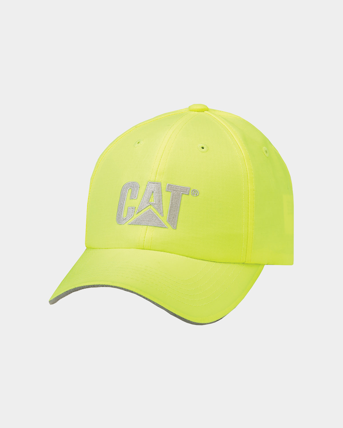 High Visibility Safety Cap with Reflective Strips - HI VIS Trademark Hat for Construction, Road Work & Outdoor Activities