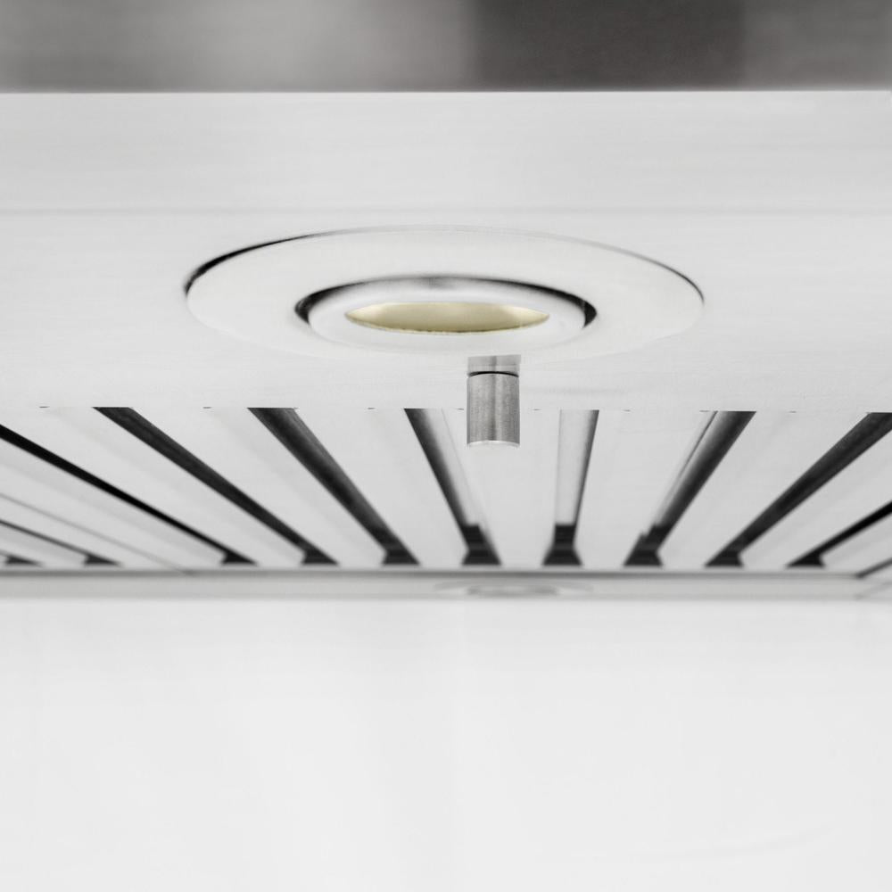 ZLINE GL1i Stainless Steel Island Mount Range Hood - 36 Inch, 900 CFM, Professional Grade Kitchen Vent Hood for Home Chefs - Perfect for Open Kitchen Designs & High-End Cooking Spaces