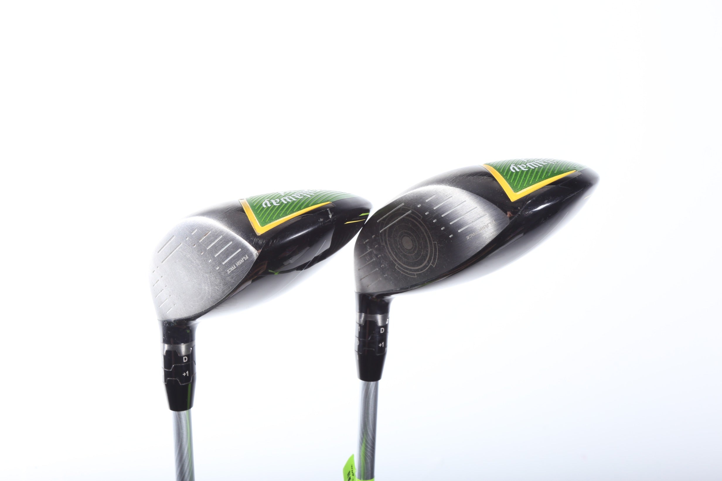 Used Callaway Epic Flash Right Handed Golf Wood Set - 3W & 5W Stiff Flex for Men | Perfect for Driving Range & Course Play