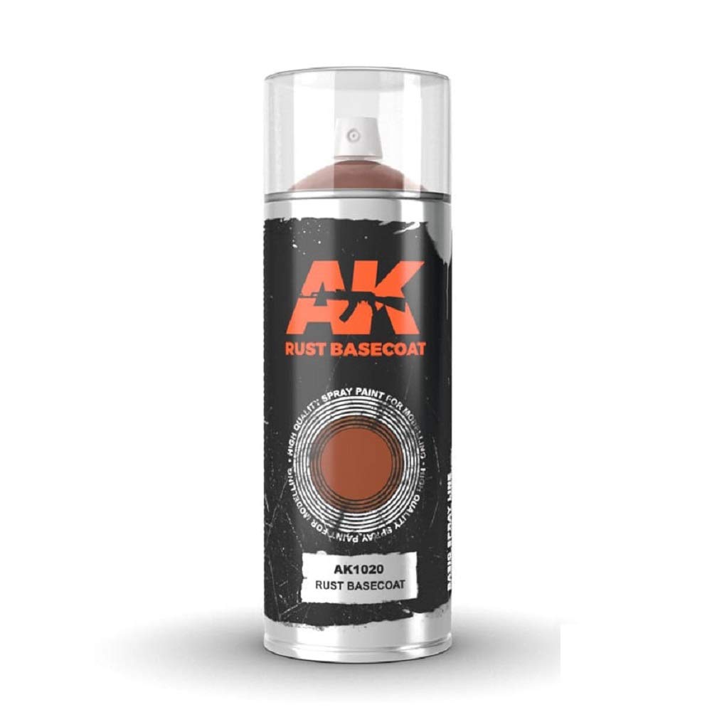 Rust Basecoat Spray Paint (150ml) - Anti-Corrosion Primer for Metal, Wood & More - Perfect for Automotive, DIY Projects & Home Repairs