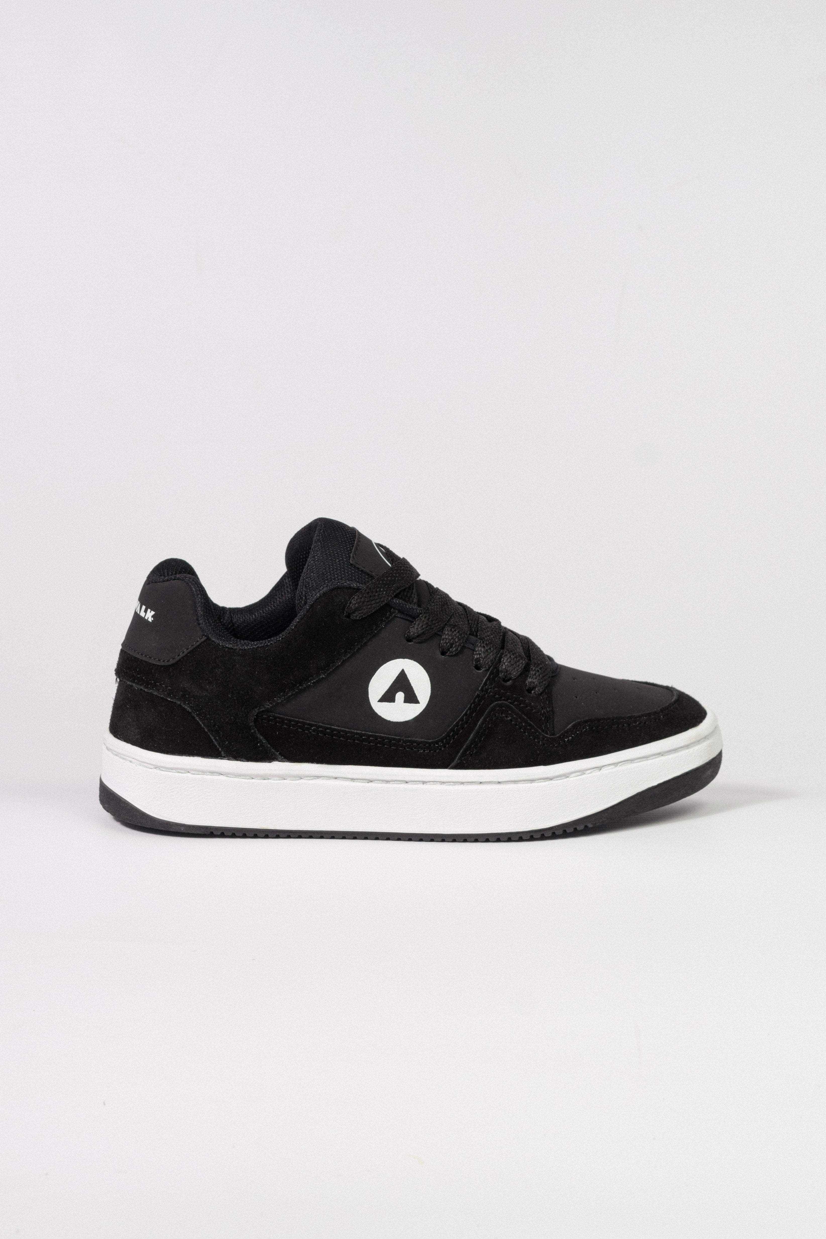 Air Walk H Brook Black Sneakers - Comfortable & Stylish Walking Shoes for Men & Women - Perfect for Running, Gym, Workout & Casual Wear