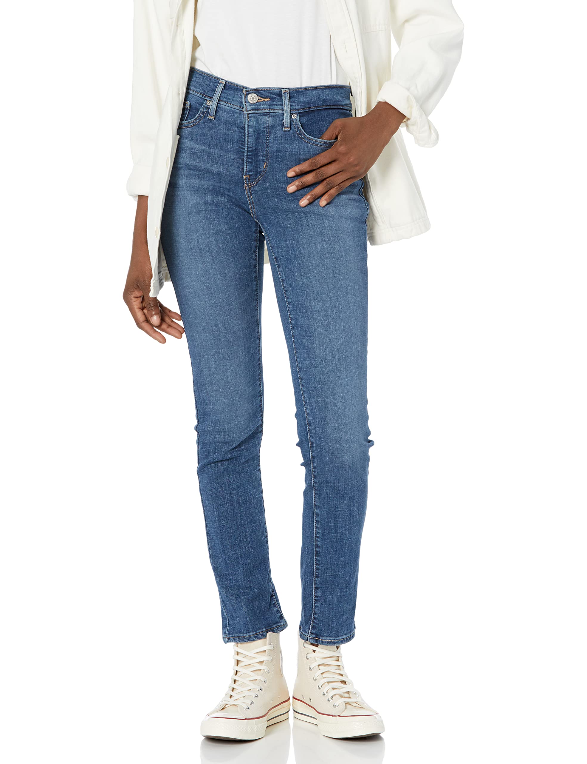Levi's Women's 312 Shaping Slim Jeans - High Waist Skinny Denim Pants for Everyday Comfort & Style | Perfect for Work, Casual Outings & Date Nights