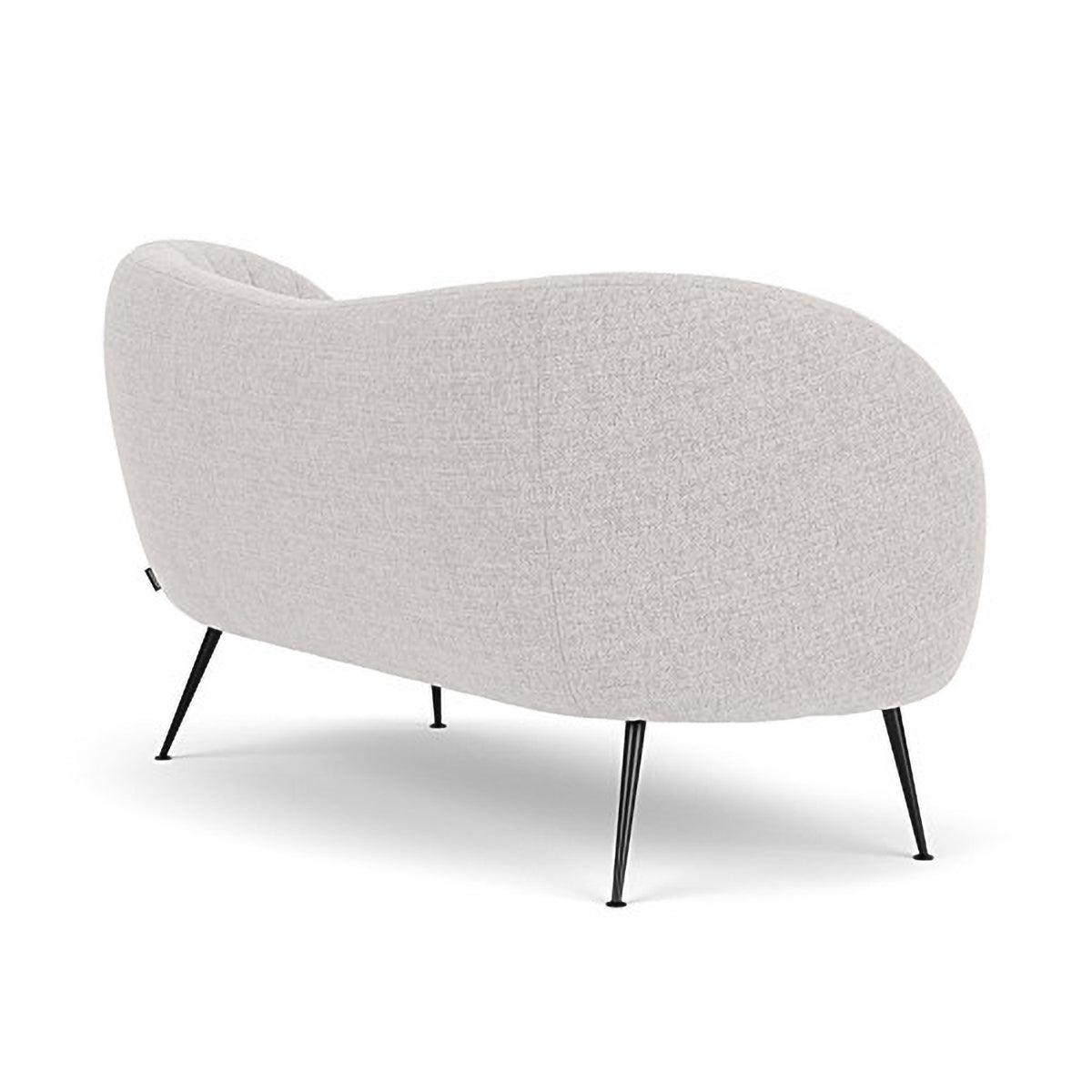 Premium Flora Fabric 2-Seater Sofa - Modern Living Room Furniture for Small Spaces | Comfortable Loveseat for Apartments, Dorms & Cozy Homes