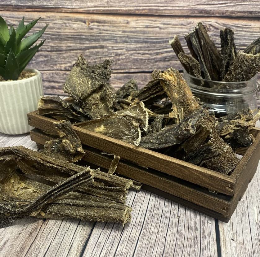 Premium 500g Natural Dried Tripe Dog Treats - Healthy Chews for Small & Medium Dogs - Perfect for Training Rewards & Dental Health