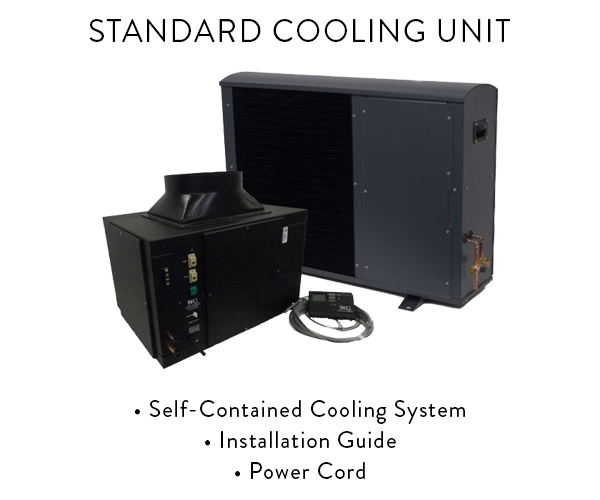 DS025 Sentinel 1/4 Ton Ductable Cooling System - Portable AC Unit for Small Rooms, Garages & Offices - Energy Efficient Cooling Solution for Home & Commercial Use