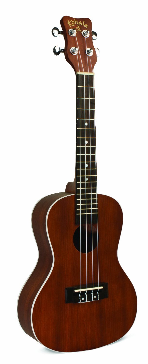 Kohala 4-String Soprano Ukulele for Beginners - Right-Handed AK-C Model with Free Online Lessons | Perfect for Beach Parties, Campfires & Hawaiian Music Performances