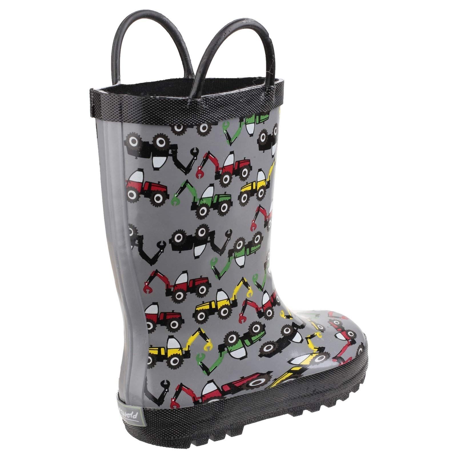 **Kids' Waterproof Puddle Boots for Boys - US Youth Size 1 - Durable Crocodile Design - Perfect for Rainy Days, Outdoor Play & Splashing in Puddles**