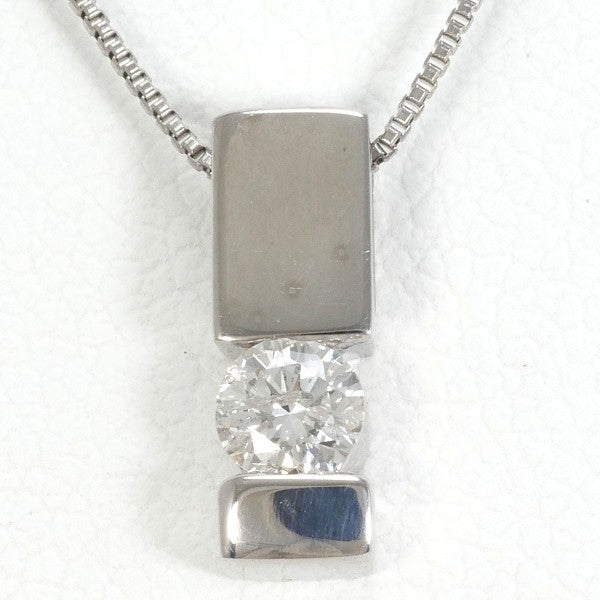 18K White Gold Diamond Necklace for Women - Elegant Pendant Jewelry Gift for Anniversary, Wedding & Special Occasions