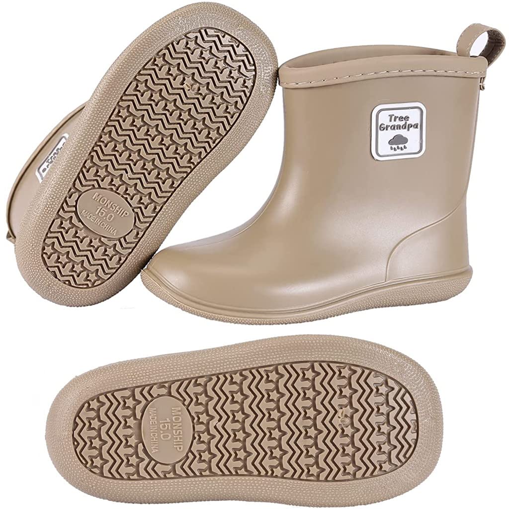 **Toddler Rain Boots for Boys & Girls - Lightweight Waterproof Baby Rain Boots with Easy-On Design - Perfect for Puddles, Playtime & Outdoor Adventures**