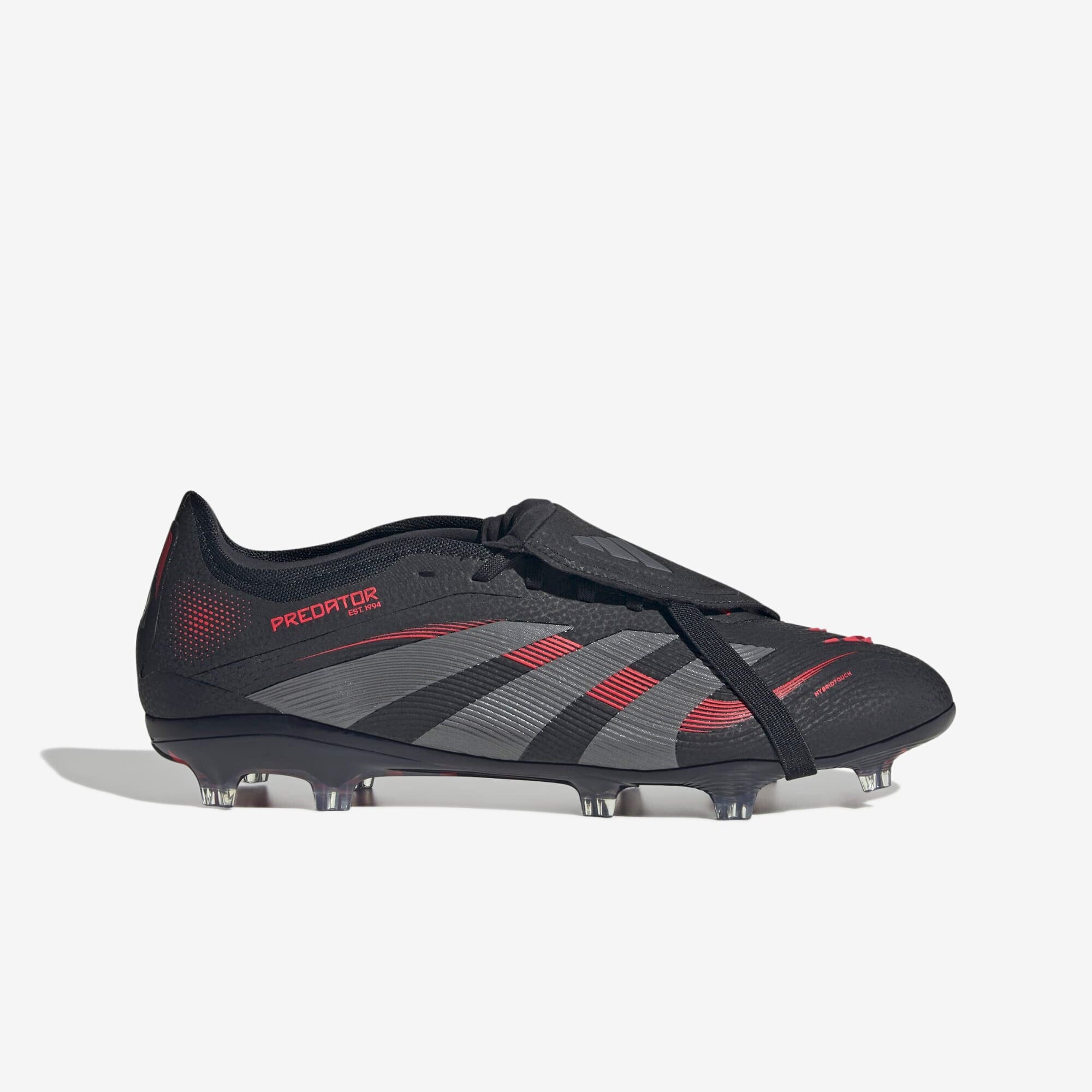 Adidas Predator Pro Fold Over Tongue Soccer Cleats - Lightweight Football Shoes for Men with Enhanced Grip - Perfect for Turf, Grass & Indoor Matches