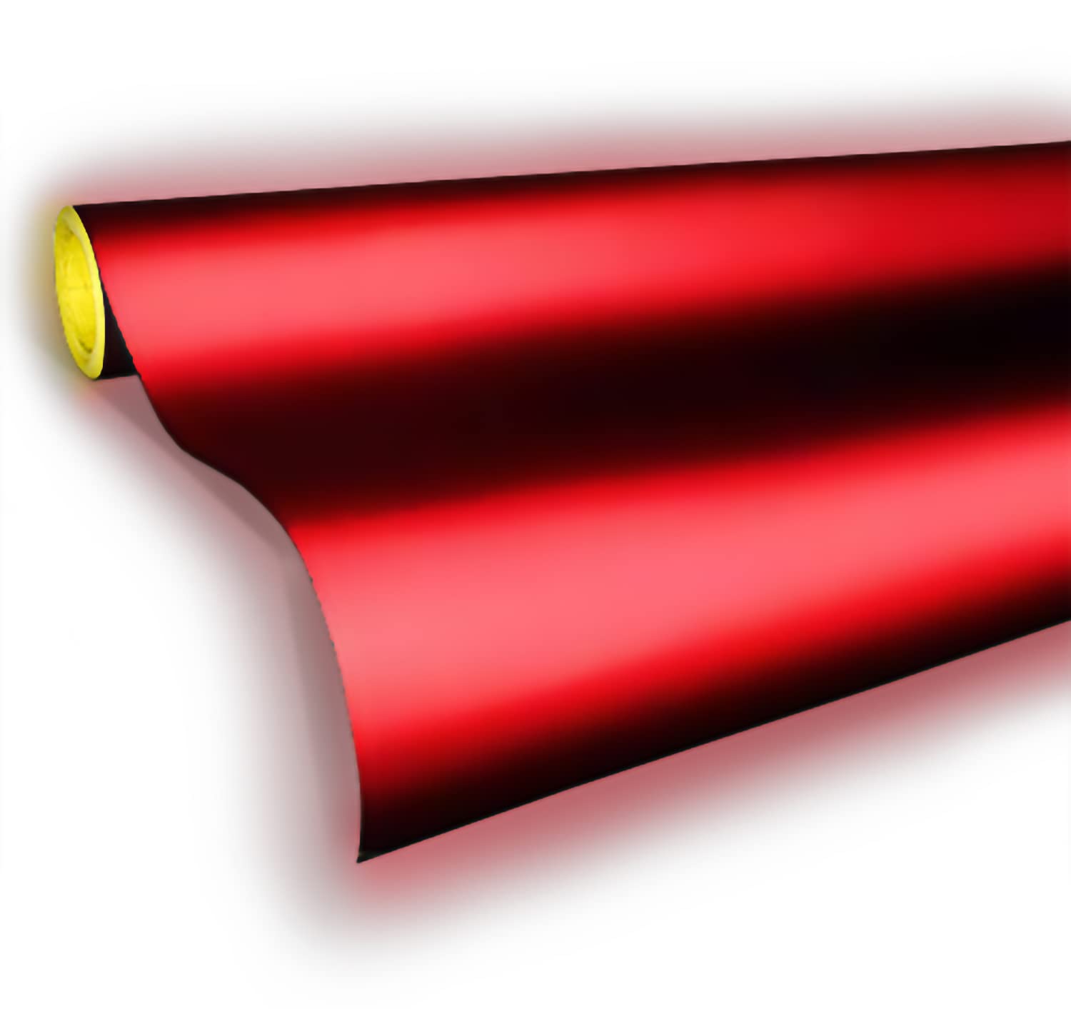 VViViD Reflective Gloss Red Vinyl Car Wrap Film - DIY Roll (1/2ft x 48 Inch) - Easy to Install, No-Mess Decal for Cars, Trucks, Motorcycles - Perfect for Vehicle Customization & Decoration