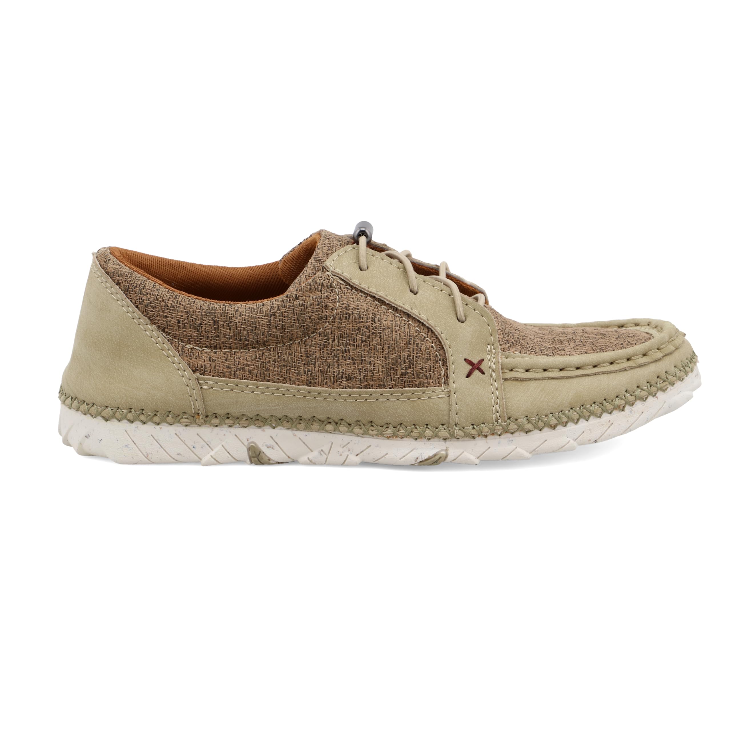 Twisted X Women's Zero-X Moc Toe Comfortable Work Boots - Khaki & Khaki Size 10 | Perfect for Outdoor Work, Hiking & Casual Wear