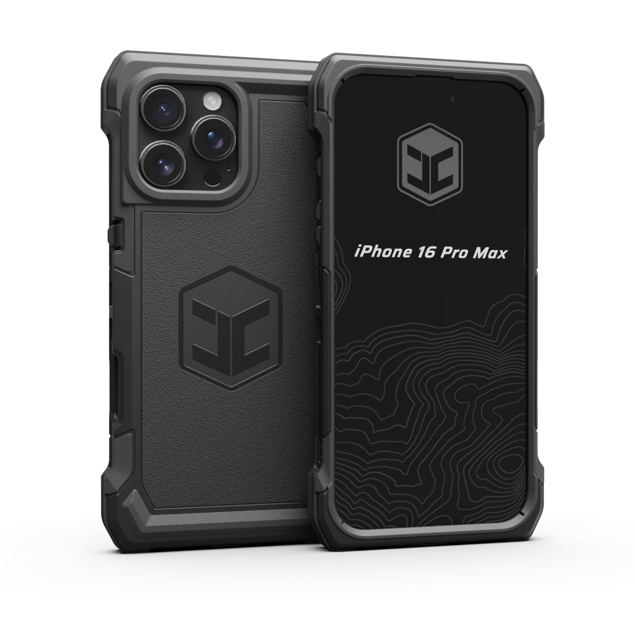 Premium iPhone 16 Pro Max ENDVR Shockproof Phone Case - Made in USA | Slim Protective Cover for Everyday Use, Travel & Outdoor Activities